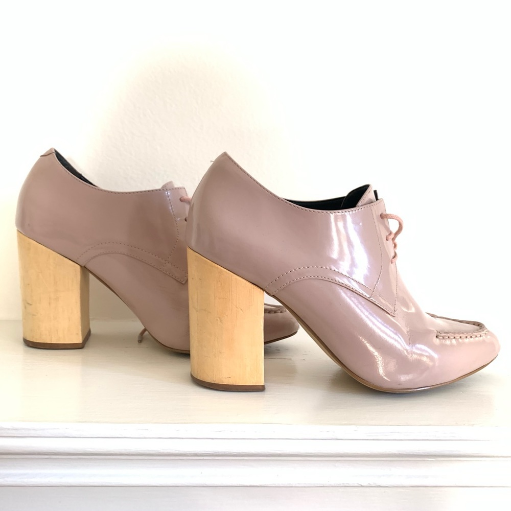 dusty rose shoes flats